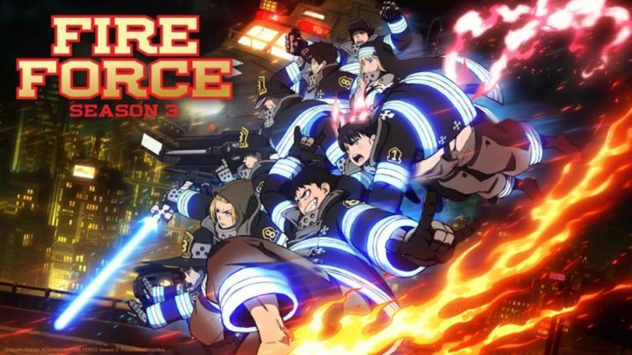 انمي Fire Force الموسم الثالث الحلقة 3 الثالثة مترجم ايجي بست